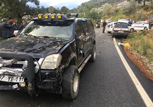 Gazipaşa da kaza: 1 yaralı